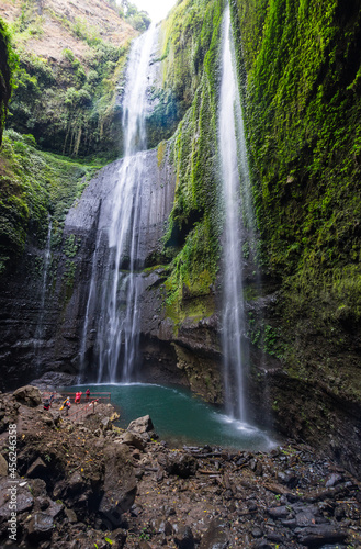 Fototapeta Naklejka Na Ścianę i Meble -  Main cascade of Madakaripura waterfall