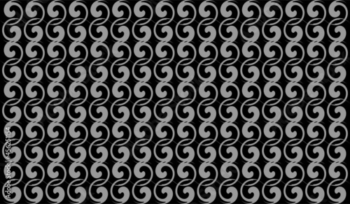 black and white background. Illustration with letter initials g  lined up and neatly arranged. Textures to complement your business or design needs