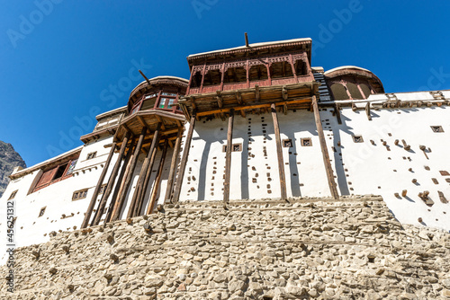 Old balit fort near Karimabad Hunza Pakistan. photo