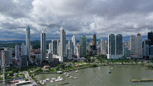 Vista de los edificios de la ciudad de Panam  