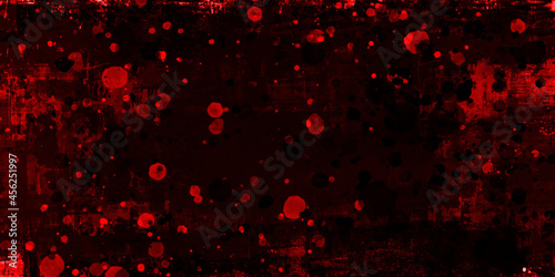 ペンキで塗られた赤いボードテクスチャ・パノラマサイズ