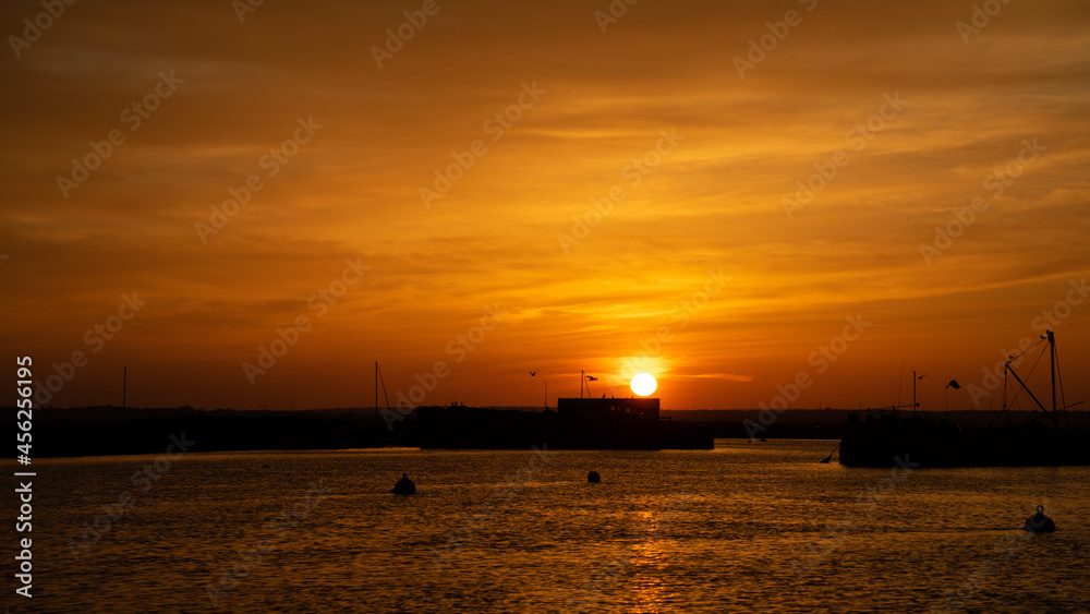 Sunset on Mersea Island