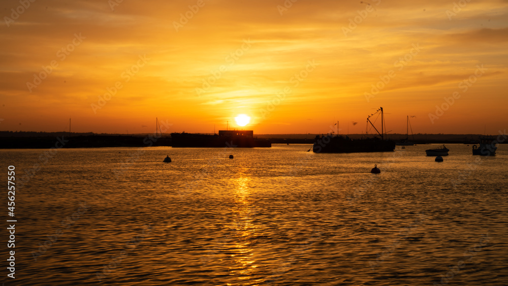 Sunset on Mersea Island