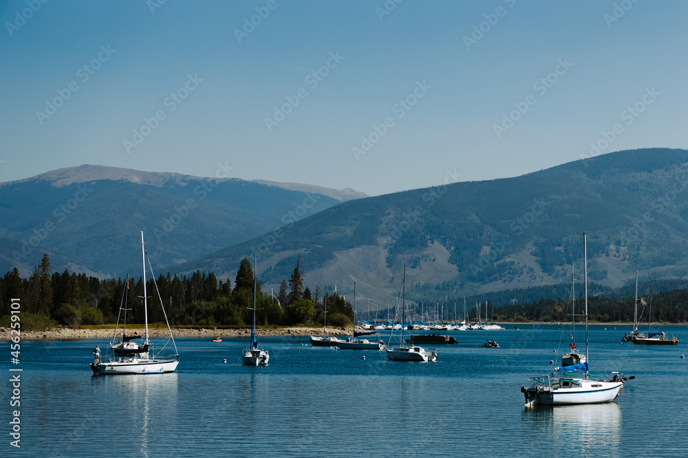 Boats on Lake Dillion