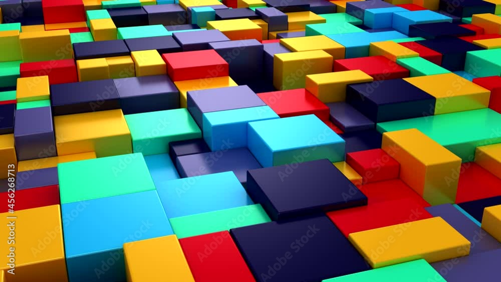 Background of Geometric Shapes. Abstract motion, loop, 3d rendering, 4k resolution
Background of Geometric Shapes. Abstract motion, loop, 3d rendering, 4k resolution