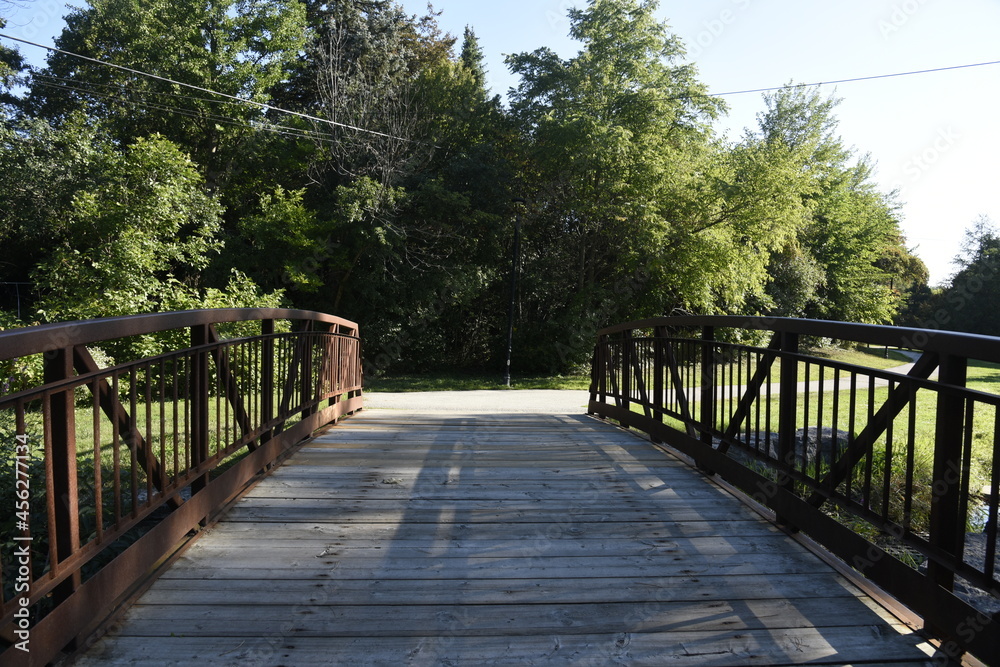 Bridge at Bayview Village park