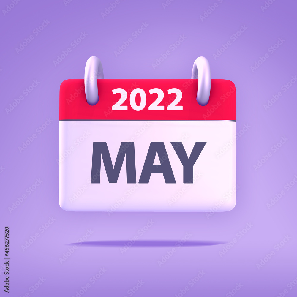 3D Wallpaper for Calendar Year 2022 - Month May 3D Wallpaper for Calendar Year 2022 - Month May