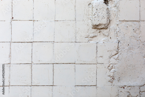 old white tile texture - Image