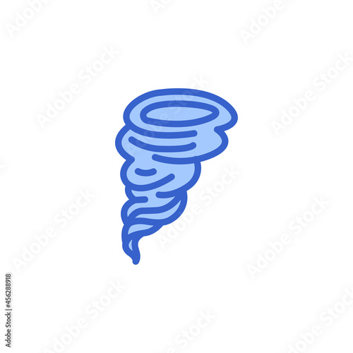 Storm wind cyclone icon vector