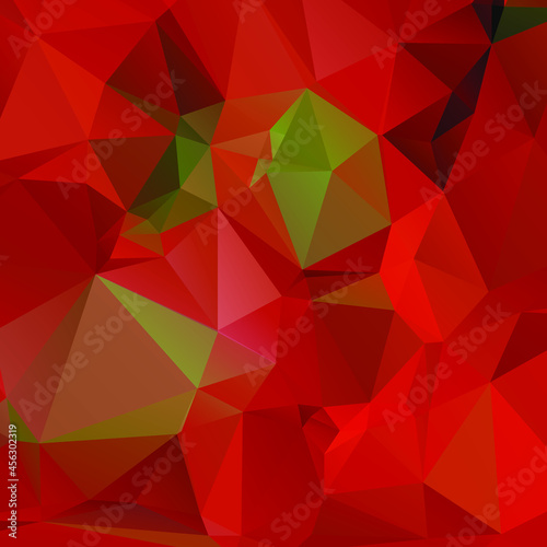 Abstract Red Color Polygon Background Design  Abstract Geometric Origami Style With Gradient