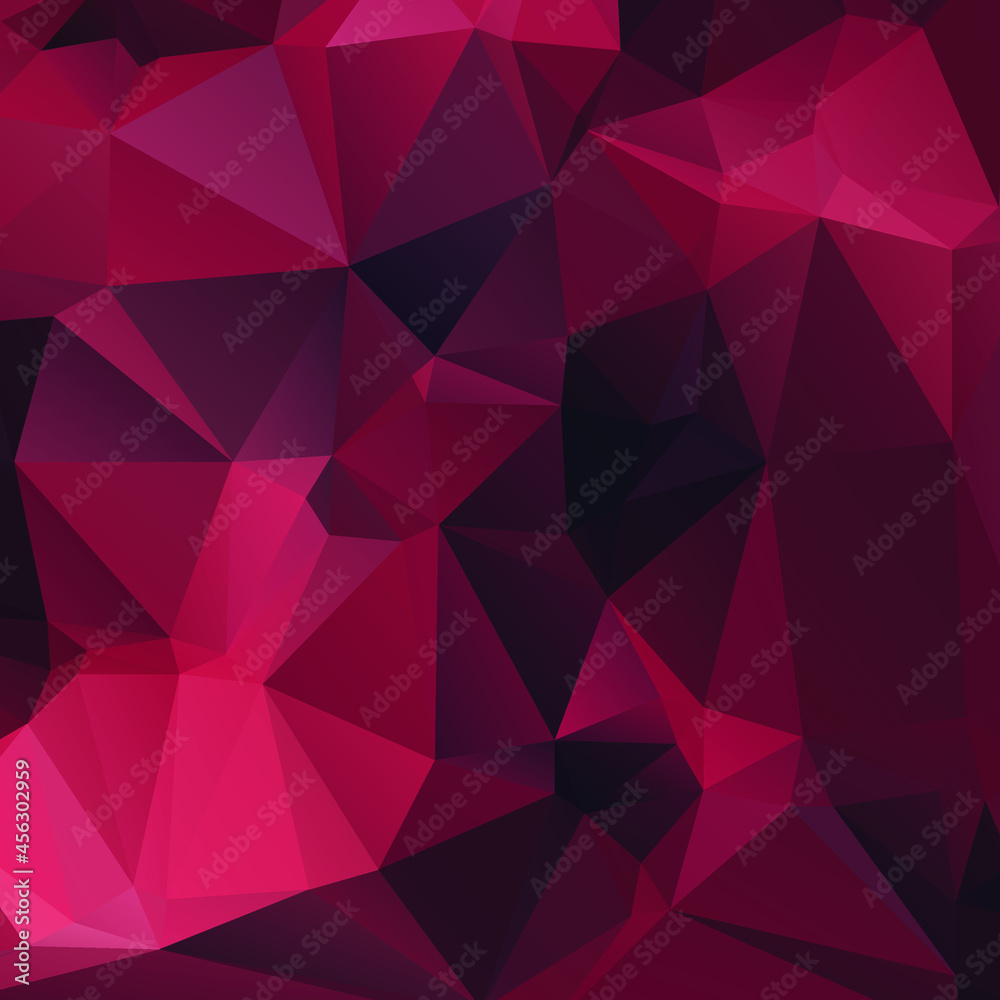 Fototapeta premium Abstract Purple Color Polygon Background Design, Abstract Geometric Origami Style With Gradient