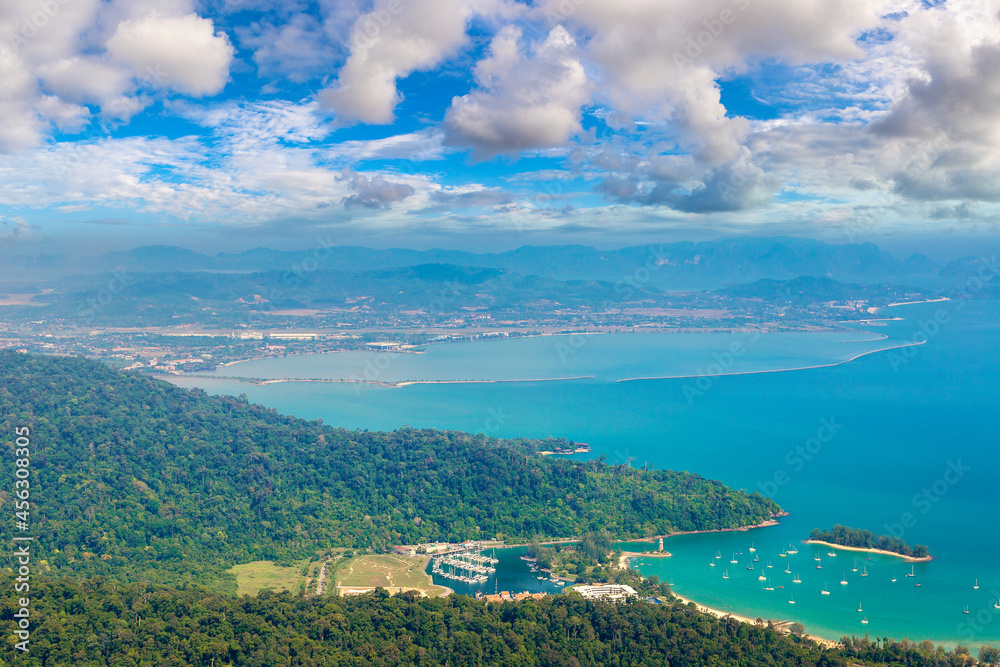 Panoramic view of Langkawi