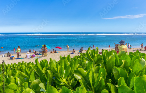 plage de Saint-pierre, île de La Réunion 