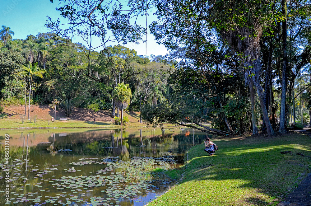 Lago das Ninféias, Jardim Botânico, Sao Paulo.
