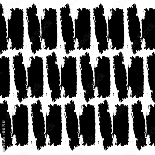 Black Brush Abstract background texture pattern design vector illustration.