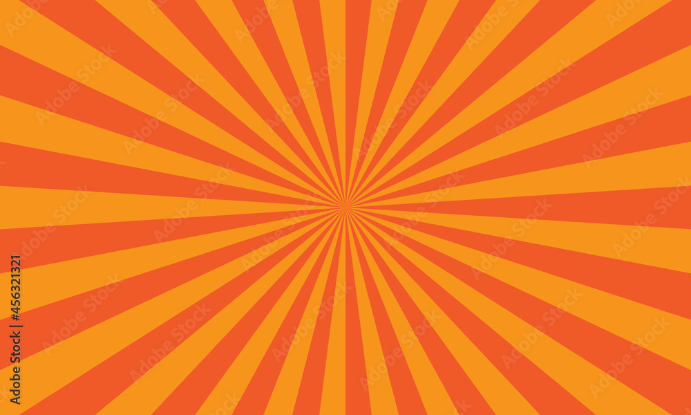 Rays background in retro style. Vector. Halloween background. Rays background in retro style. Vector. Halloween background.