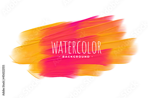 yelloq and red watercolor texture background