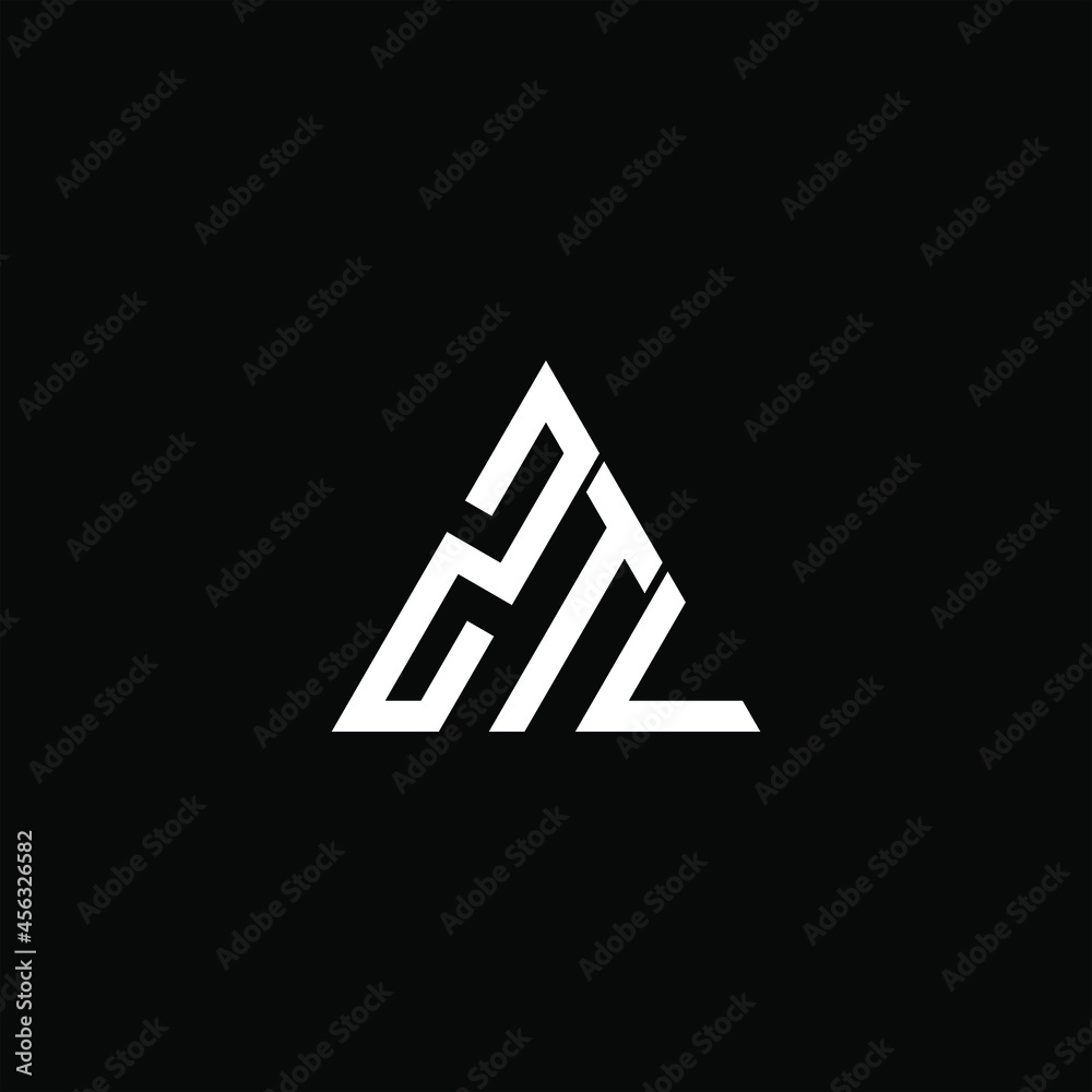 ZTL letter logo creative design. ZTL unique design Stock Vector Adobe