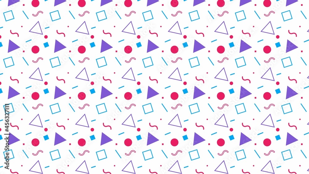 The geometric abstract pattern, Graphic modern pattern