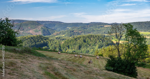 Obraz na płótnie Panorama Kotlina Kłodzka w salonie