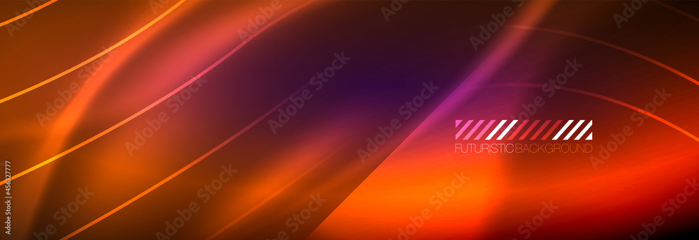 Neon dynamic beams vector abstract wallpaper background. Wallpaper background, design templates for business or technology presentations, internet posters or web brochure covers Neon dynamic beams vector abstract wallpaper background. Wallpaper background, design templates for business or technology presentations, internet posters or web brochure covers