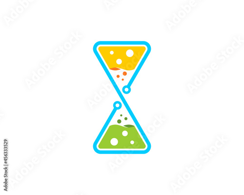Laboratory test tube with infinity tech