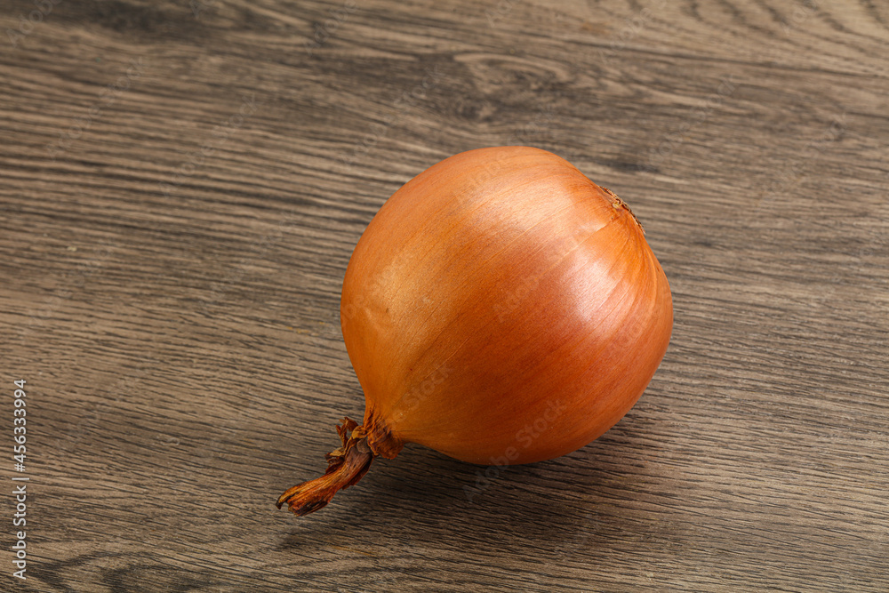 Yellow ripe natural organic onion
