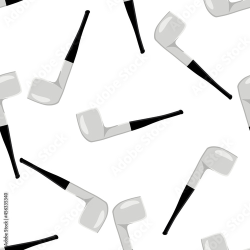 many identical seamless types smoke pipes different size for tobacco