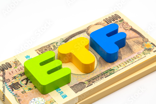 ETF「上場投資信託」「Exchange Traded Funds」、 日経225連動、東証株価指数 photo