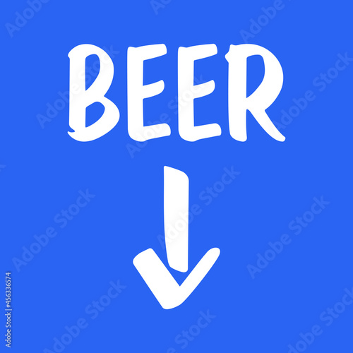 Beer belly - pregnancy announcement