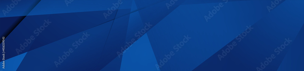 Abstract dark blue hi-tech low poly corporate background. Vector ...