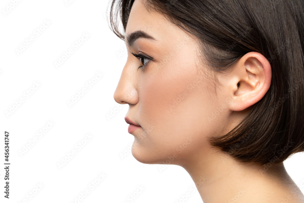 Portrait of young beautiful brunette woman Portrait of young beautiful brunette woman