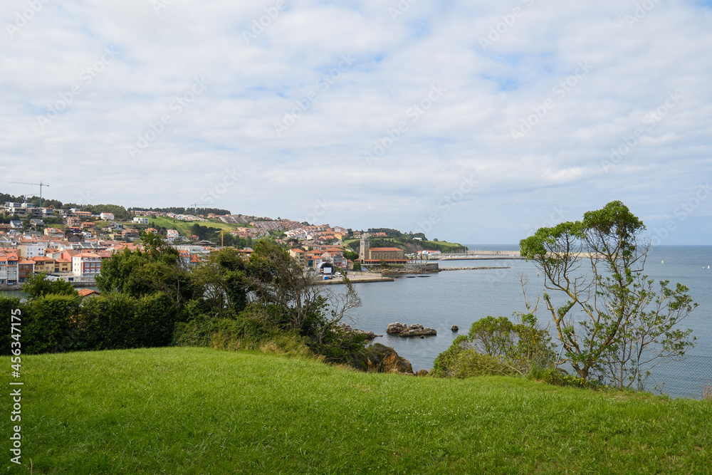 Panoramic view of Luanco