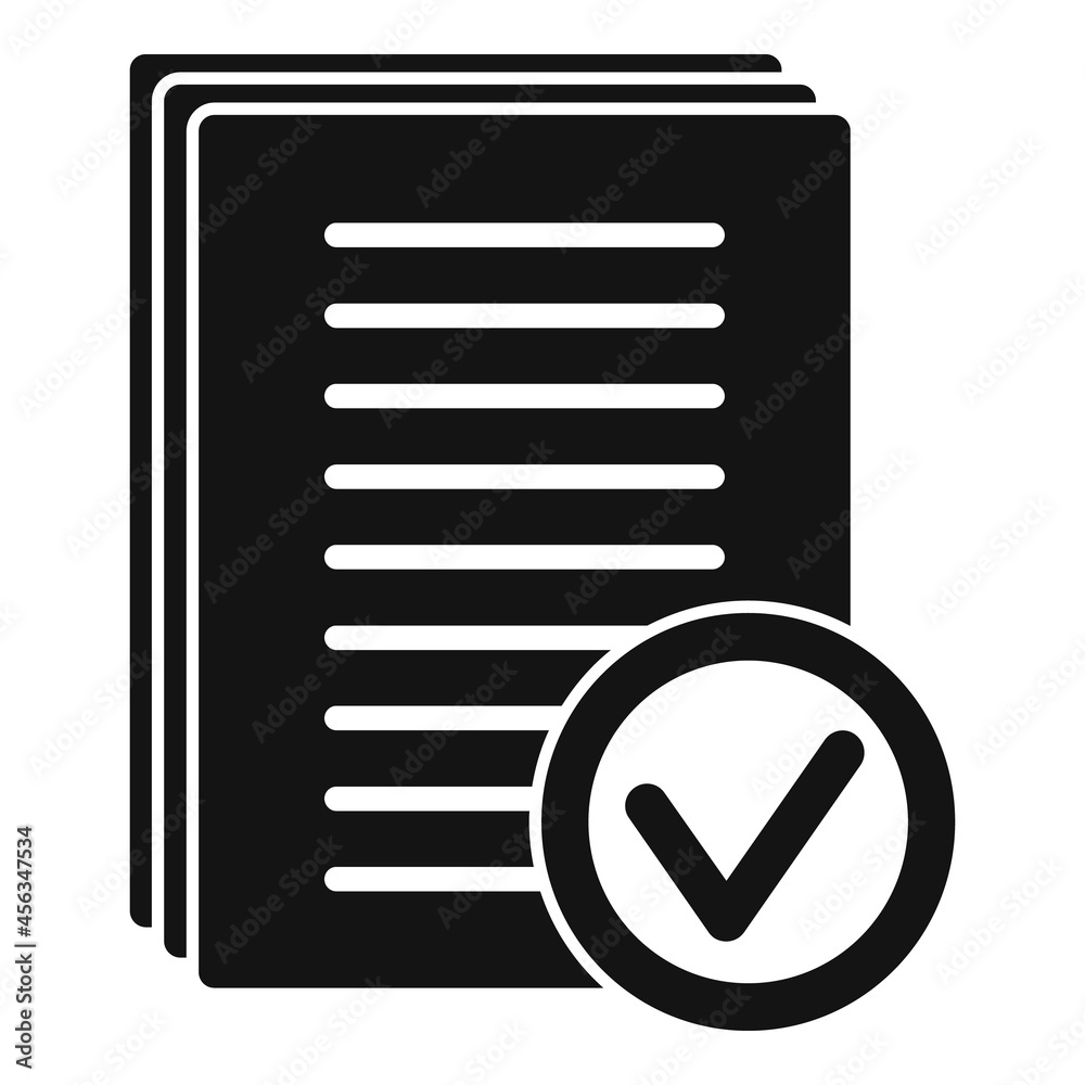 Standard regulation icon simple vector. Policy quality Standard regulation icon simple vector. Policy quality