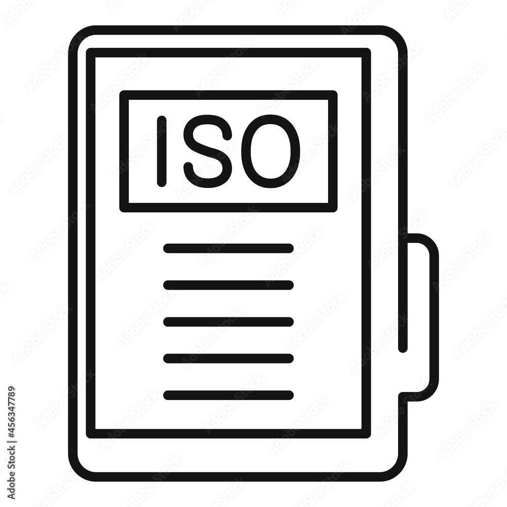 Business standard icon outline vector. Policy quality Business standard icon outline vector. Policy quality
