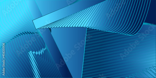abstract blue background with lines