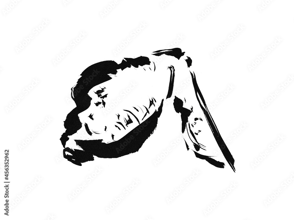 鶏肉の手羽先の手描きイラスト Stock Illustration Adobe Stock