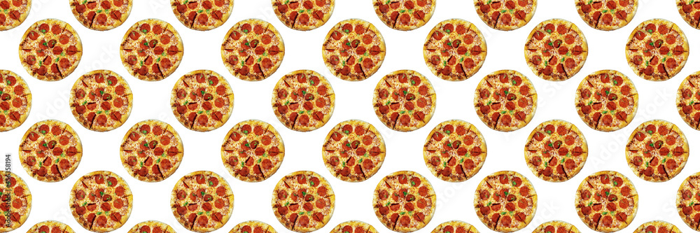 pepperoni pizza isolated on white background pepperoni pizza isolated on white background