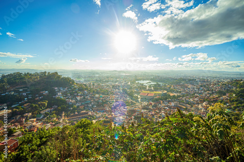 Antananarivo view from above - Tanarive city, Madagascar photo