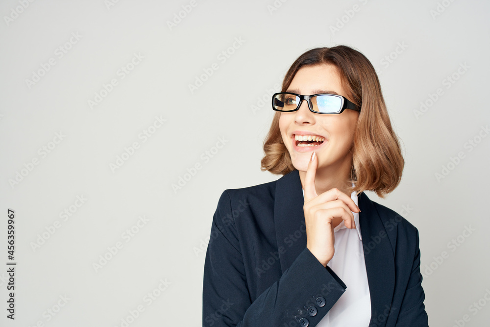 woman gestures with his hands Lifestyle isolated background woman gestures with his hands Lifestyle isolated background
