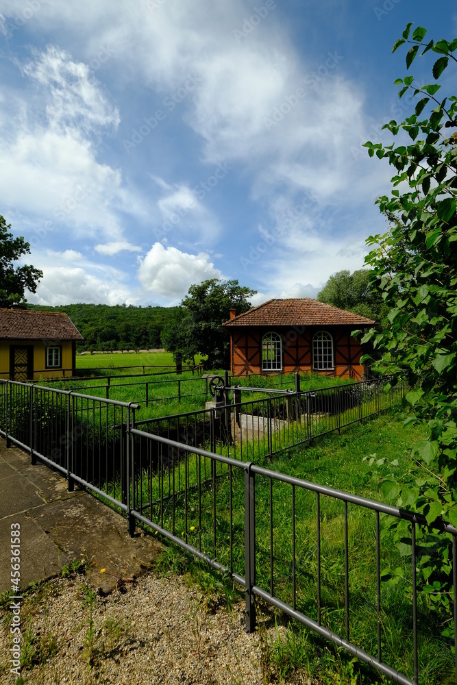 Saline im Staatsbad Bad Kissingen, UNESCO – Weltkulturerbe, Unterfranken, Franken, Bayern, Deutschland