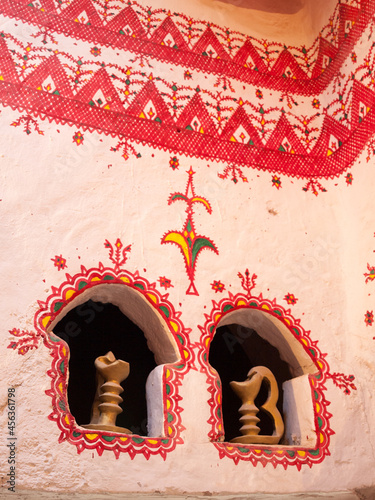 Ghadames Old City house decorations photo
