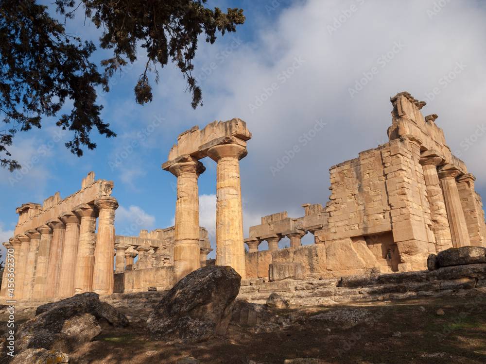 Zeus Temple in Cyrene - obrazy, fototapety, plakaty 