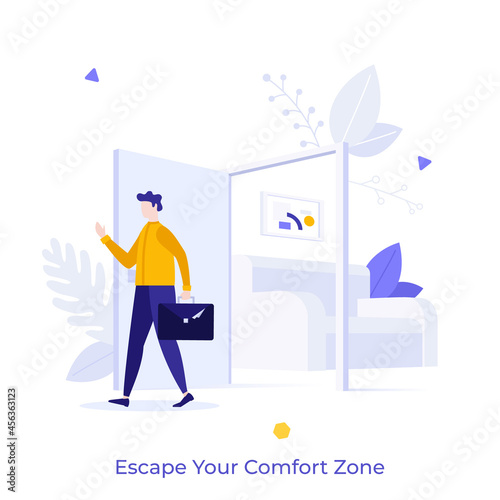 Business Character Concept Vector