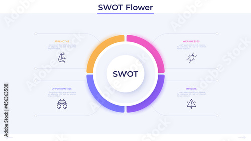Modern Infographic Vector Banner