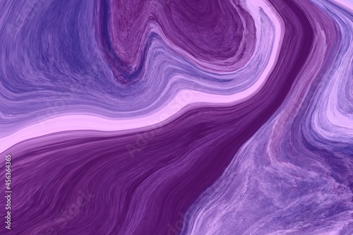 abstract purple background, liquid paint with lines  photo