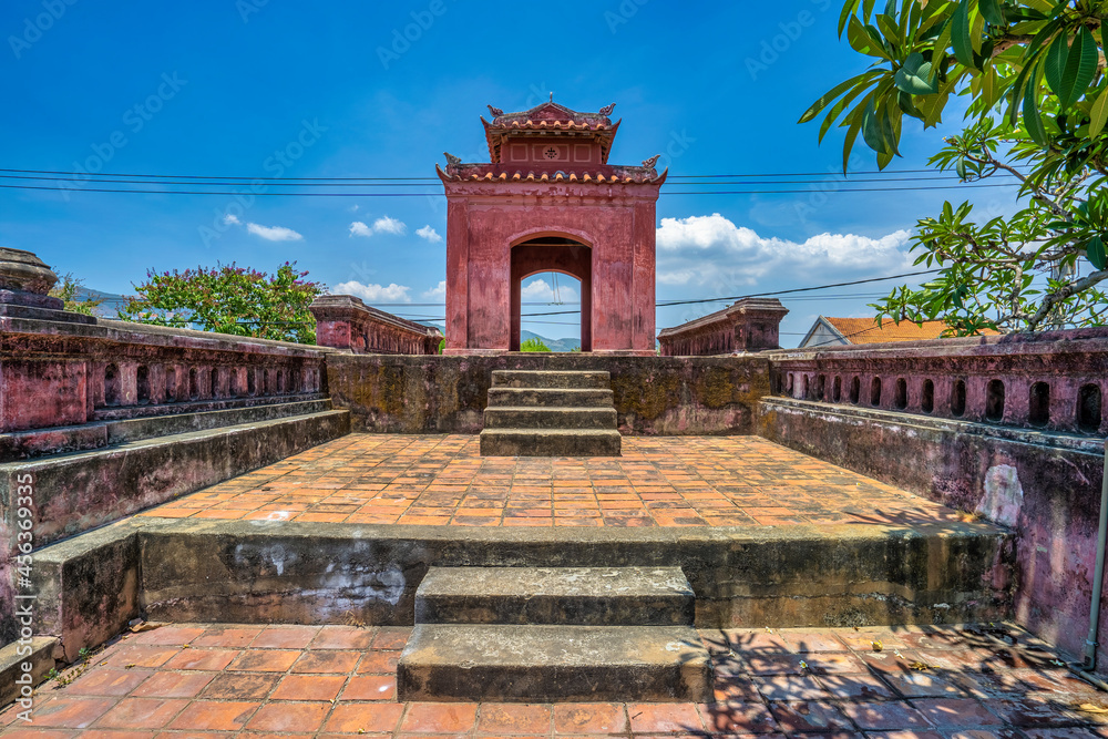 Obraz premium Dien Khanh citadel, Nha Trang, Khanh Hoa, Vietnam