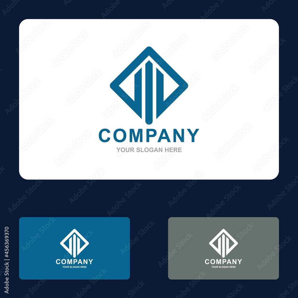 Naklejka premium Finance logo templates. accounting logo templates. set of vector charts icon illustration design