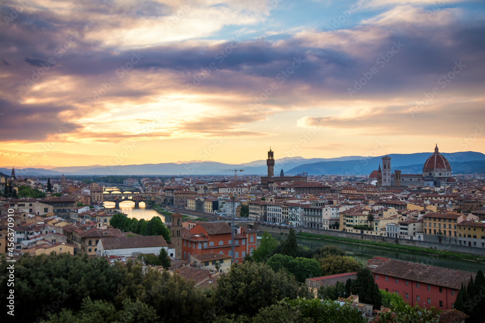 Fototapeta premium Florence depuis la Place Michelangelo