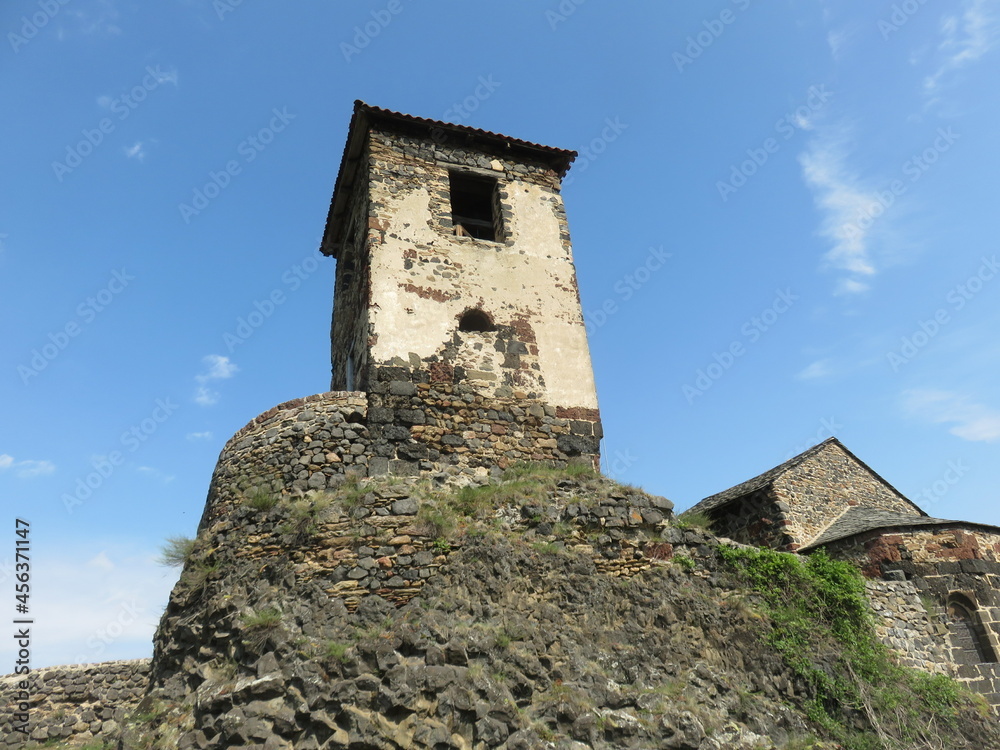 Château de Saint-Ilpize, Haute-Loire, Gorges de l'Allier, Auvergne, France